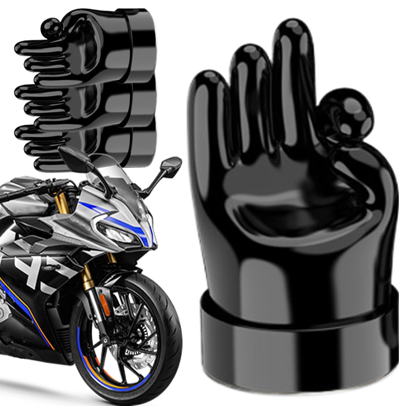 Mittelfinger-Ventilschaftkappe, Gummi-Reifenventilkappen | Mittelfinger-Reifenschaftkappen, Ventilkappen | Gummidichtungs-Reifenkappen. Lustige Luftkappen für LKWs und Motorräder,Schwarz OK Mittelfinger-Ventilschaftkappe, Gummi-Reifenventilkappen | Mittelfinger-Reifenschaftkappen, Ventilkappen | Gummidichtungs-Reifenkappen. Lustige Luftkappen für LKWs und Motorräder,Schwarz OK von MCLLDAO
