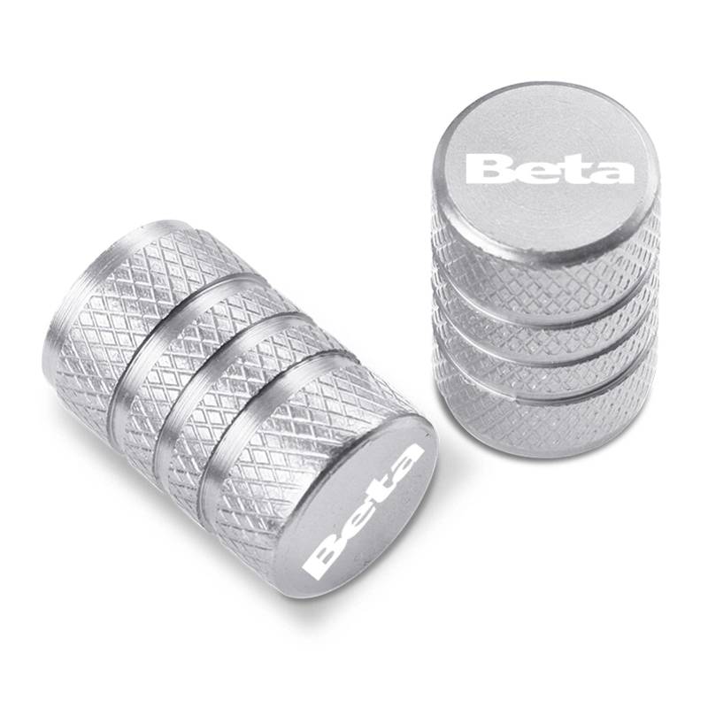 Motorrad Öleinfülldeckel Aluminium Motorrad Reifen Ventilkappe Für Beta Evo Junior Senior RR LC Enduro,Silber von MCLLDAO