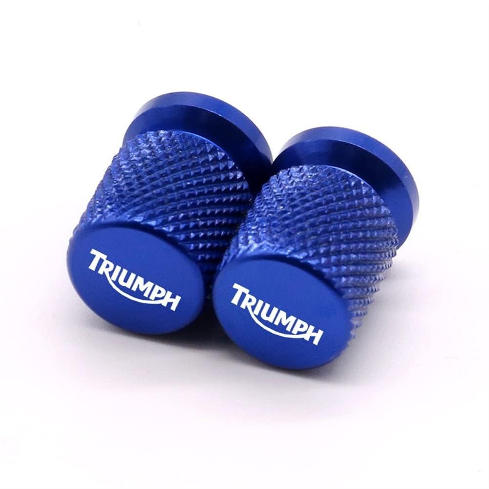Motorrad Radreifen Ventilkappe, CNC Aluminiumschaft Luftanschluss Abdeckungsstecker Für Triumph Tiger 900/850 Street/Speed Triple Daytona 675,Gold Motorrad Radreifen Ventilkappe, CNC Aluminiumschaft Luftanschluss Abdeckungsstecker Für Triumph Tiger 900/850 Street/Speed Triple Daytona 675,Gold von MCLLDAO