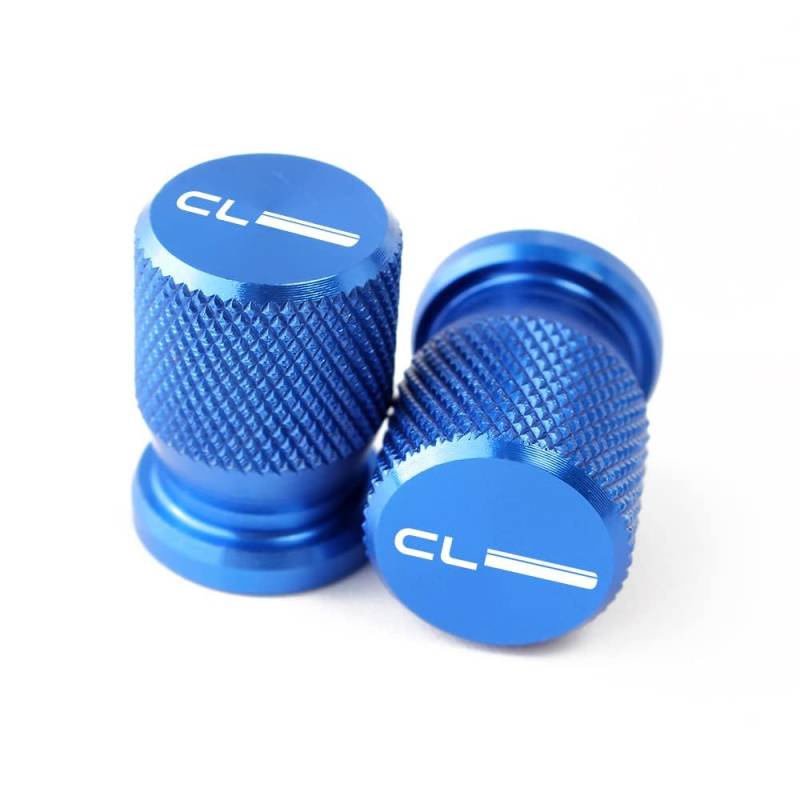 Motorrad Reifen Ventil Kappen Ventilstamm Ventilkappen Abdeckung Rad Staubdicht Kappe für CL500 CL 500 2023 2024,Blau von MCLLDAO