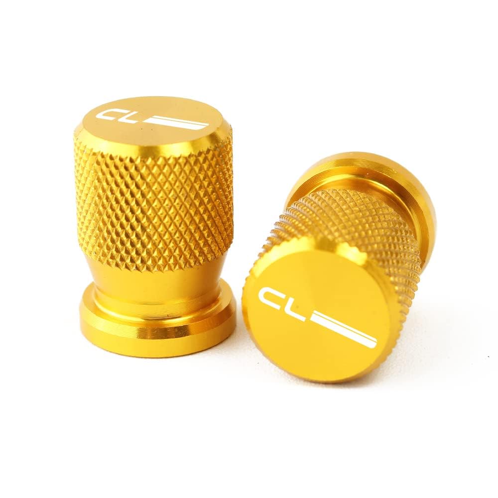 Motorrad Reifen Ventil Kappen Ventilstamm Ventilkappen Abdeckung Rad Staubdicht Kappe für CL500 CL 500 2023 2024,Gold Motorrad Reifen Ventil Kappen Ventilstamm Ventilkappen Abdeckung Rad Staubdicht Kappe für CL500 CL 500 2023 2024,Gold von MCLLDAO
