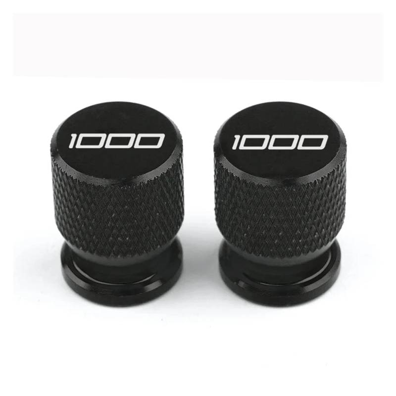Motorrad Ventilkappen Für Ka@&wasaki Z1000 Z1000 Z1000SX 2013-2019 Motorrad Reifen Ventil Reifen Air Port Stem Abdeckung Kappe Luftdichte Abdeckungen,Black von MCLLDAO
