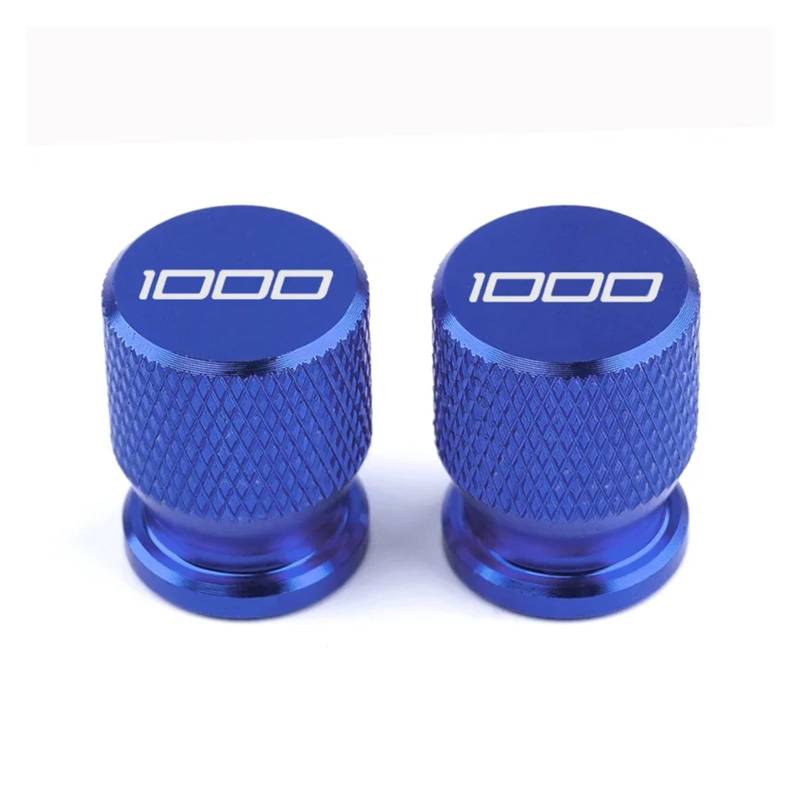 Motorrad Ventilkappen Für Ka@&wasaki Z1000 Z1000 Z1000SX 2013-2019 Motorrad Reifen Ventil Reifen Air Port Stem Abdeckung Kappe Luftdichte Abdeckungen,Blue von MCLLDAO
