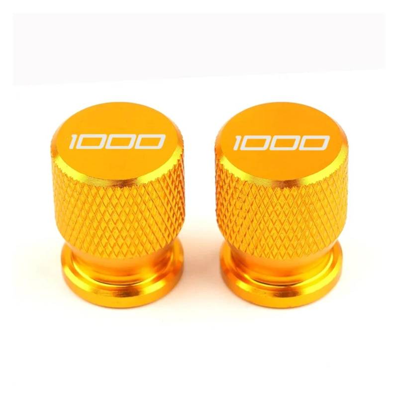 Motorrad Ventilkappen Für Ka@&wasaki Z1000 Z1000 Z1000SX 2013-2019 Motorrad Reifen Ventil Reifen Air Port Stem Abdeckung Kappe Luftdichte Abdeckungen,Gold von MCLLDAO