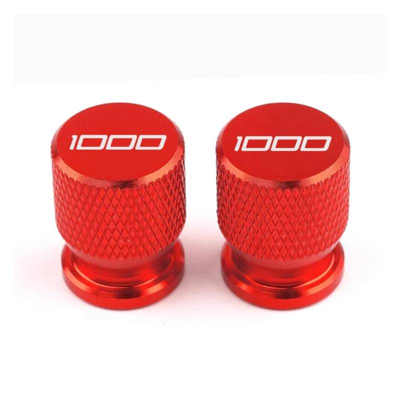 Motorrad Ventilkappen Für Ka@&wasaki Z1000 Z1000 Z1000SX 2013-2019 Motorrad Reifen Ventil Reifen Air Port Stem Abdeckung Kappe Luftdichte Abdeckungen,Red von MCLLDAO