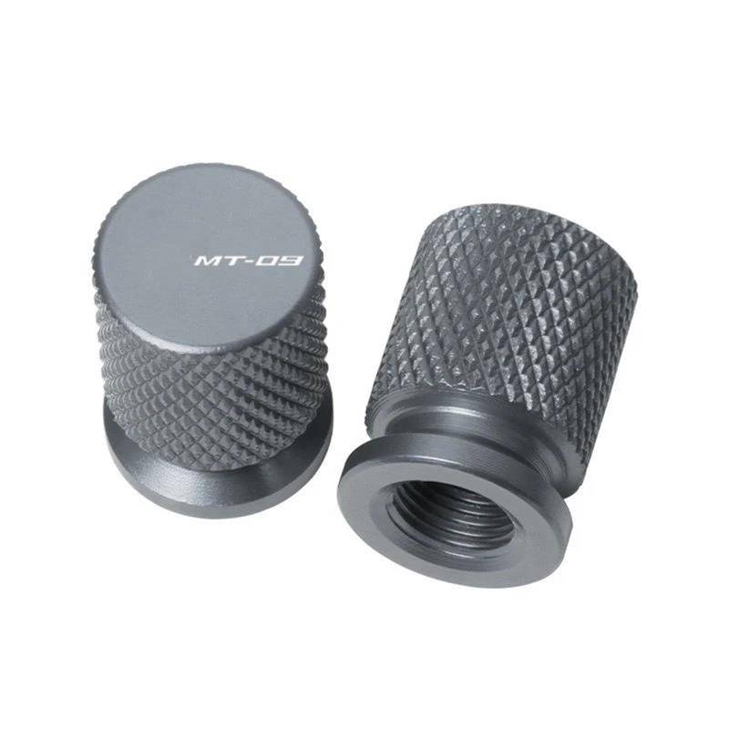 Motorrad-Ventilkappen Für Yamaha MT-09 MT 09 MT09 2014 2015 2016 2017 2018 2019 2020 2021 2022 2023 Motorrad CNC Aluminium Reifen Ventil Luft Port Stem Abdeckung Kappen,Orange von MCLLDAO
