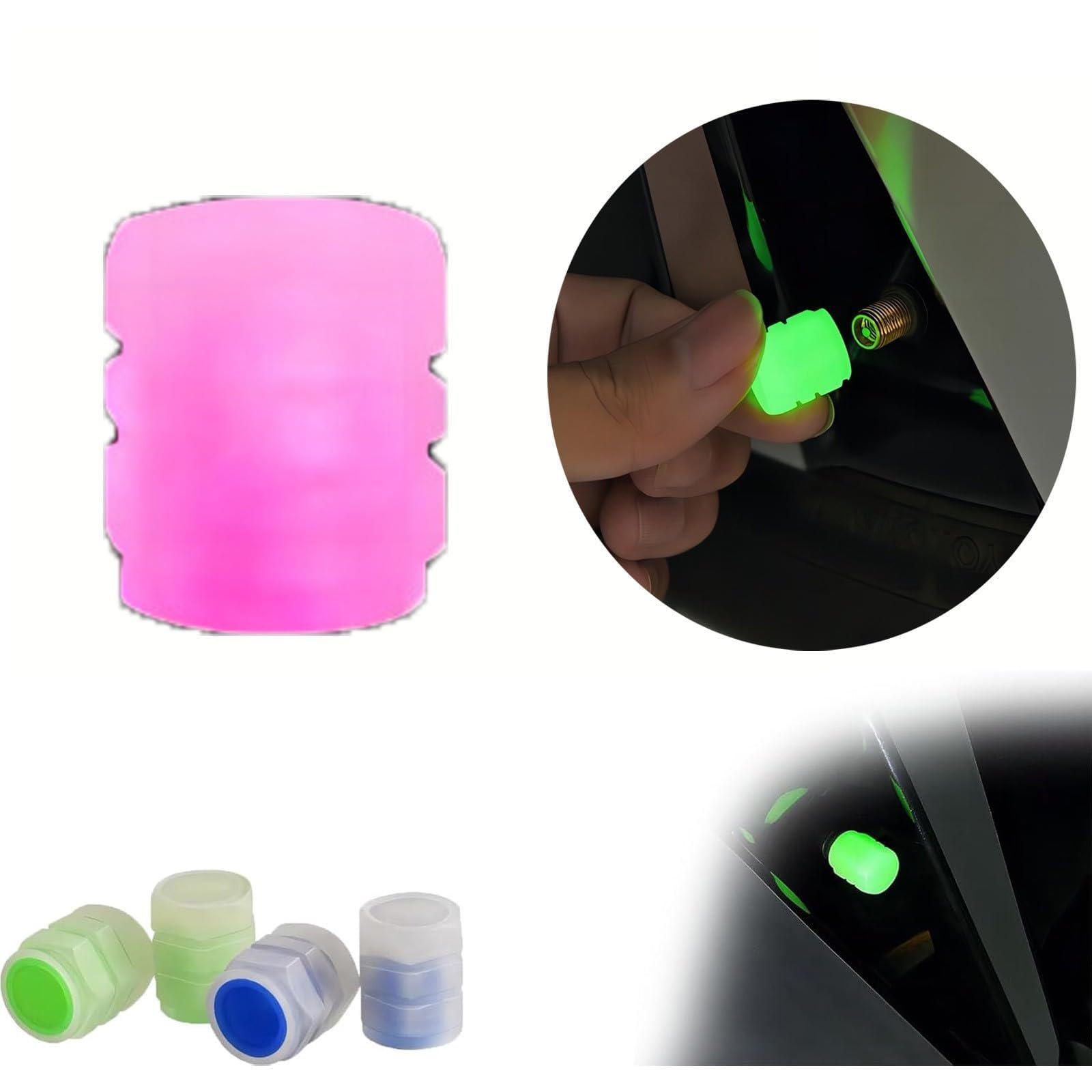 Reifen Ventilkappen Neon Universelle Fluoreszierende Reifenventilkappen Leuchtend Ventilschaftabdeckung Ventil Kappe Auto-Reifen Ventilabdeckung Autozubehör für Auto, SUV, Fahrrad, Motorrad Reifen Ventilkappen Neon Universelle Fluoreszierende Reifenventilkappen Leuchtend Ventilschaftabdeckung Ventil Kappe Auto-Reifen Ventilabdeckung Autozubehör für Auto, SUV, Fahrrad, Motorrad von MCLLDAO