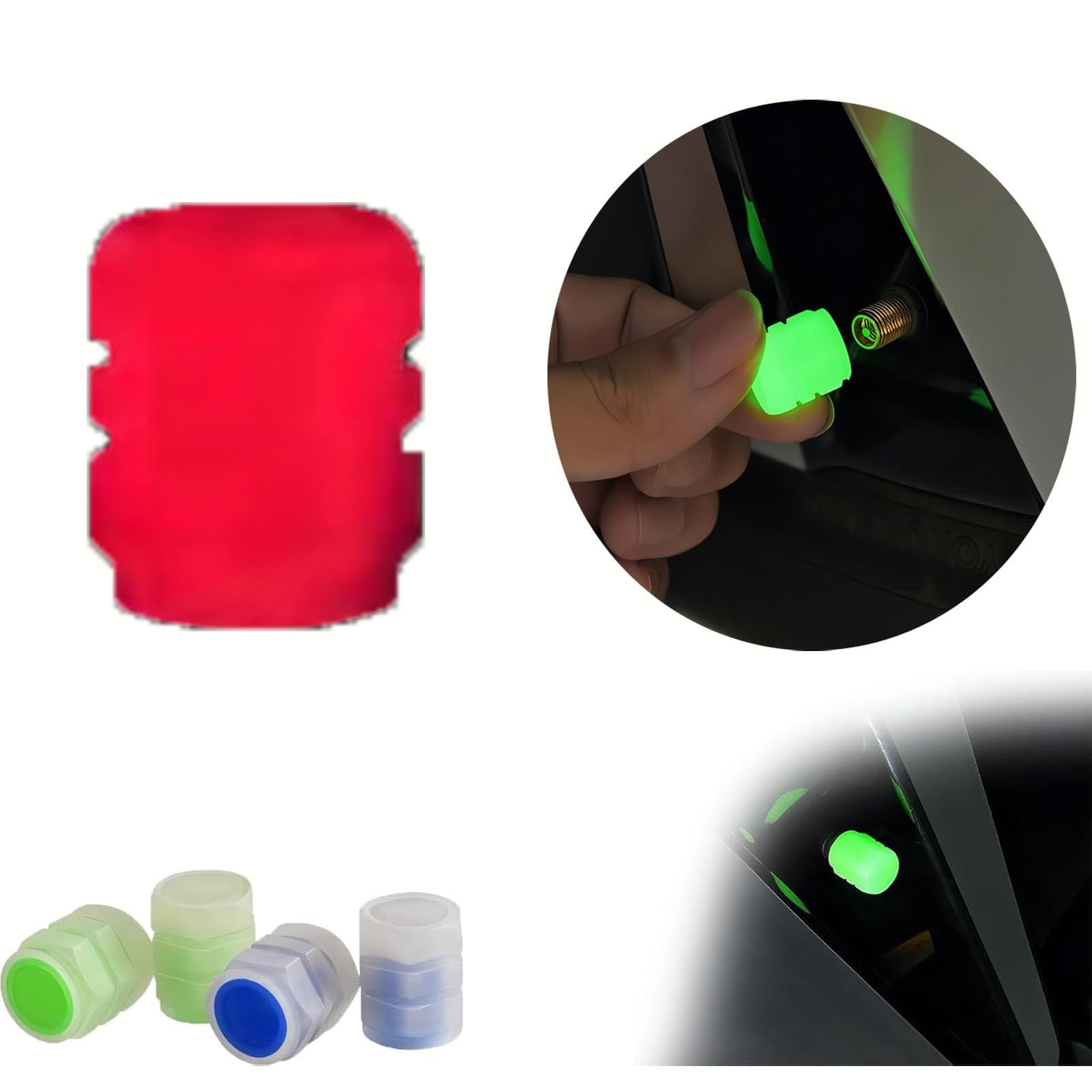 Reifen Ventilkappen Neon Universelle Fluoreszierende Reifenventilkappen Leuchtend Ventilschaftabdeckung Ventil Kappe Auto-Reifen Ventilabdeckung Autozubehör für Auto, SUV, Fahrrad, Motorrad Reifen Ventilkappen Neon Universelle Fluoreszierende Reifenventilkappen Leuchtend Ventilschaftabdeckung Ventil Kappe Auto-Reifen Ventilabdeckung Autozubehör für Auto, SUV, Fahrrad, Motorrad von MCLLDAO