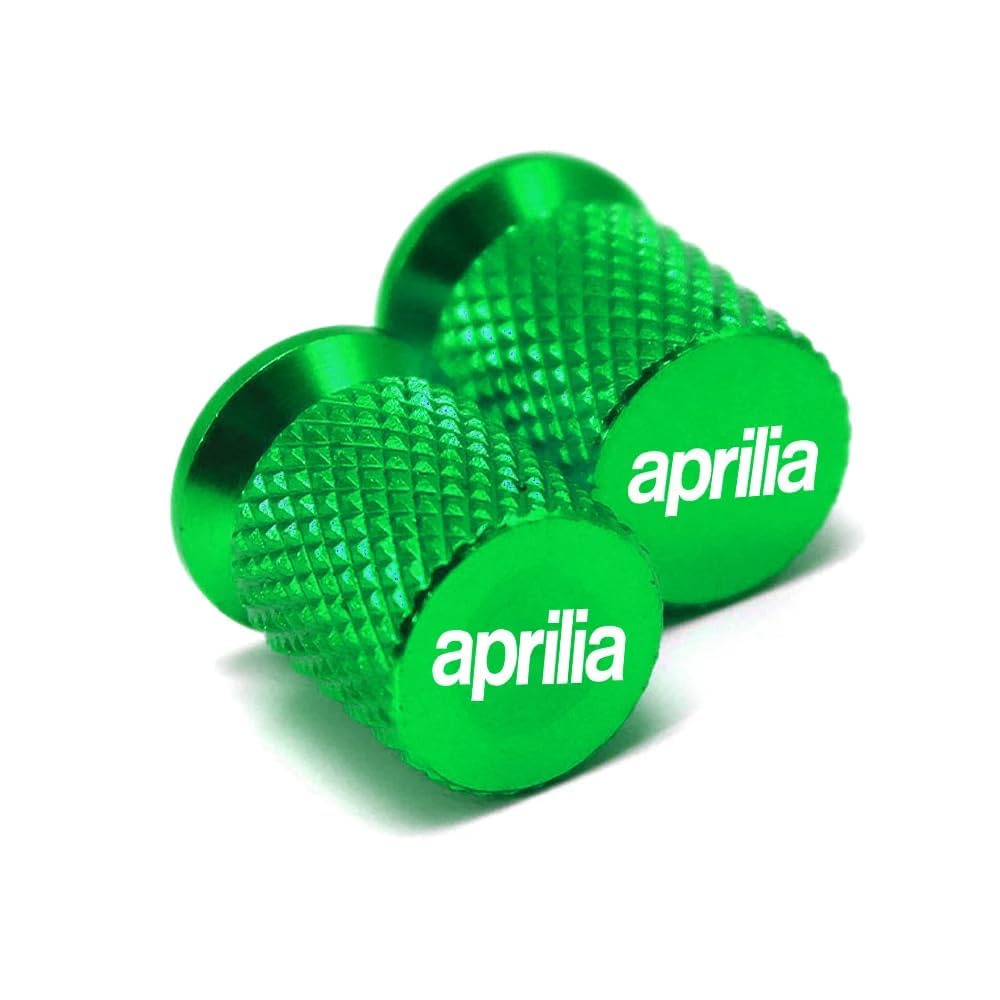 Ventildeckel Motorräder Reifen Ventil Kappen für Aprilia Tuareg 660 RSV4 RS660 Tuono 660 RSV1000/R Caponord 1200 Dorsoduro 750 Motorrad Zubehör,Greenstyle-normal Ventildeckel Motorräder Reifen Ventil Kappen für Aprilia Tuareg 660 RSV4 RS660 Tuono 660 RSV1000/R Caponord 1200 Dorsoduro 750 Motorrad Zubehör,Greenstyle-normal von MCLLDAO