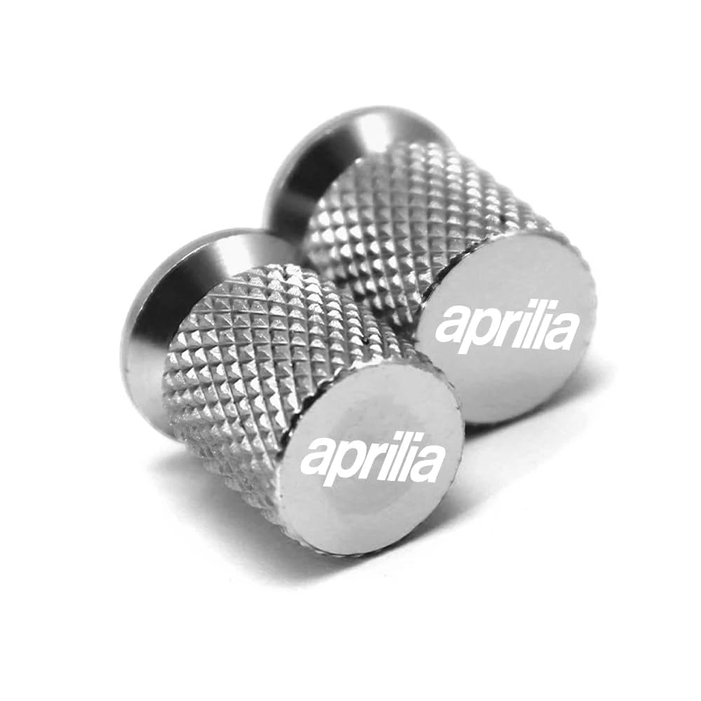 Ventildeckel Motorräder Reifen Ventil Kappen für Aprilia Tuareg 660 RSV4 RS660 Tuono 660 RSV1000/R Caponord 1200 Dorsoduro 750 Motorrad Zubehör,Silverstyle-normal Ventildeckel Motorräder Reifen Ventil Kappen für Aprilia Tuareg 660 RSV4 RS660 Tuono 660 RSV1000/R Caponord 1200 Dorsoduro 750 Motorrad Zubehör,Silverstyle-normal von MCLLDAO
