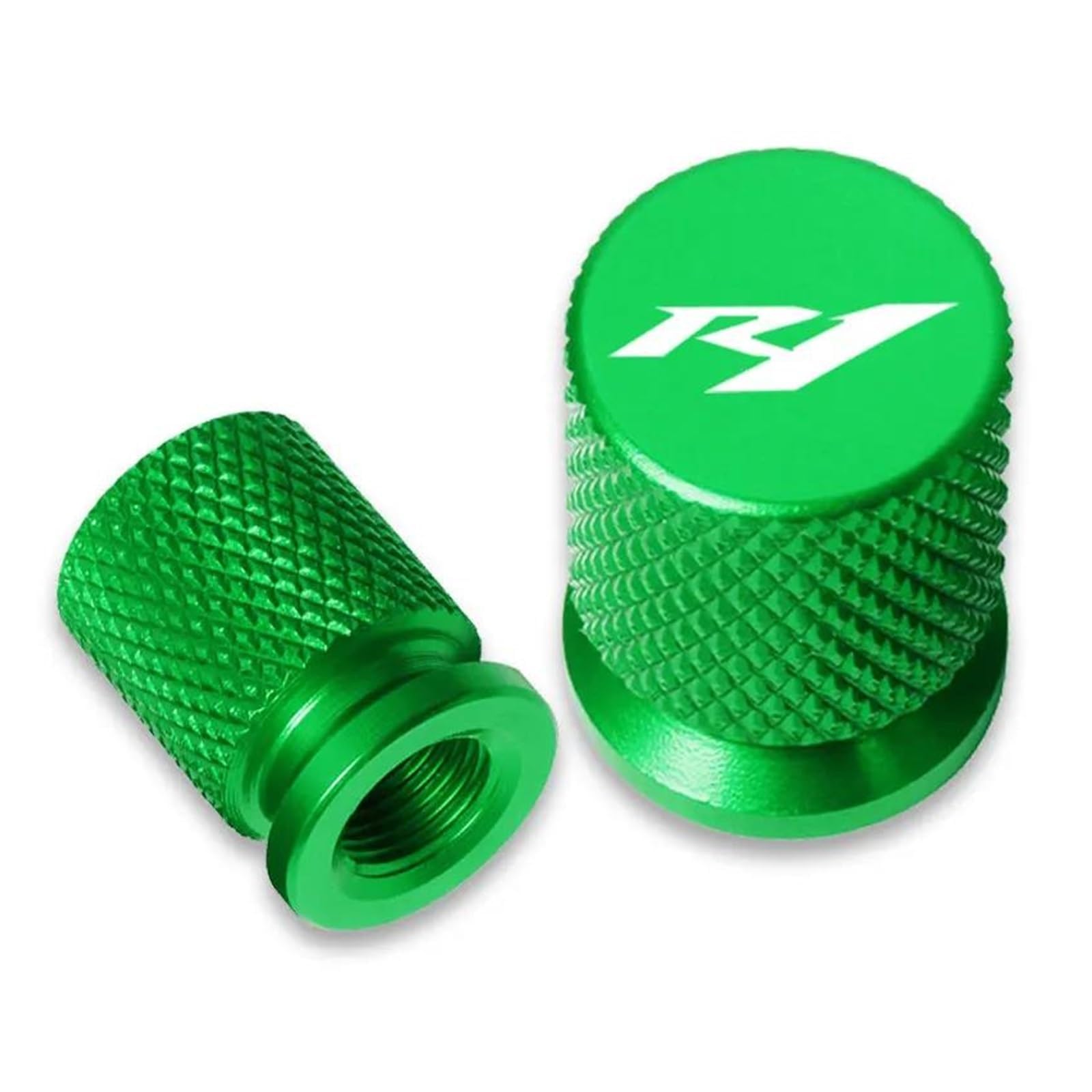Ventilkappe Für Motorradreifen Für YA&MAHA YZFR1 YZF-R1 2014-2021 Motorrad-Radreifen-Luftventilkappen,Grün Ventilkappe Für Motorradreifen Für YA&MAHA YZFR1 YZF-R1 2014-2021 Motorrad-Radreifen-Luftventilkappen,Grün von MCLLDAO