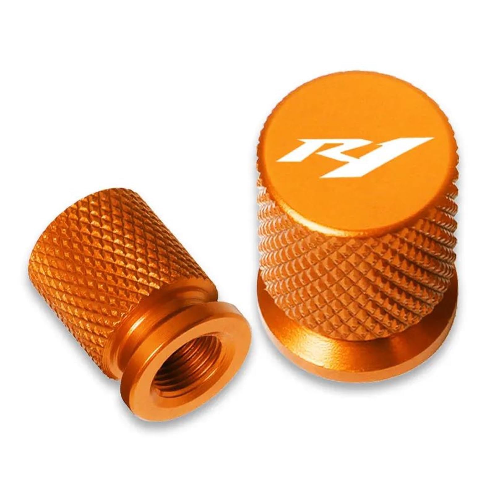 Ventilkappe Für Motorradreifen Für YA&MAHA YZFR1 YZF-R1 2014-2021 Motorrad-Radreifen-Luftventilkappen,Orange Ventilkappe Für Motorradreifen Für YA&MAHA YZFR1 YZF-R1 2014-2021 Motorrad-Radreifen-Luftventilkappen,Orange von MCLLDAO