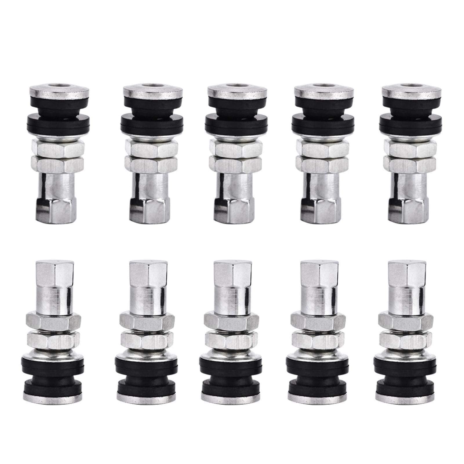 Ventilkappen, Reifen Ventil Vorbauten TR161Metall Short Valve Stem Kit mit Staubkappe für Auto LKW Motorrad Ventilkappen, Reifen Ventil Vorbauten TR161Metall Short Valve Stem Kit mit Staubkappe für Auto LKW Motorrad von MCLLDAO