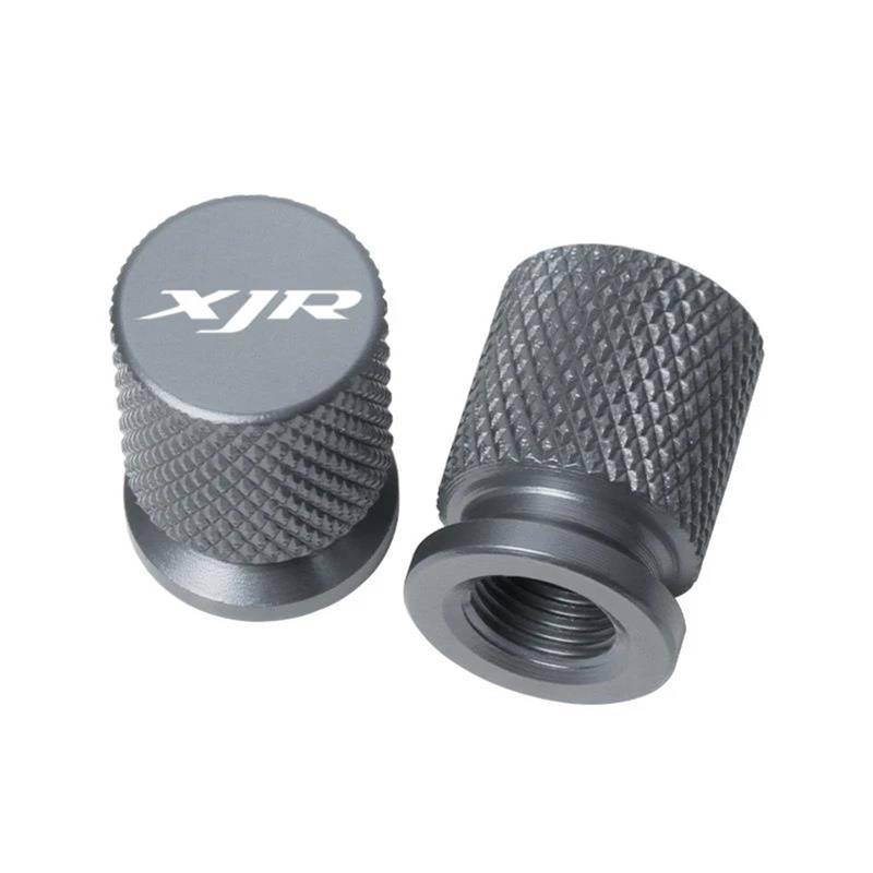 Ventilkappen Für Yamaha XJR1200 XJR1300 XJR 1200 1300 Zubehör Motorrad CNC Aluminium Reifen Ventil Air Port Stem Abdeckung Kappen,Grau von MCLLDAO