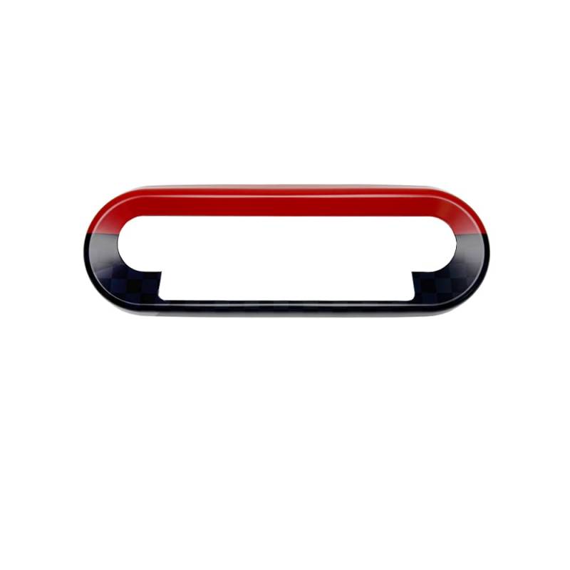 Auto Central Control Button Frame Cover Aufkleber für Mini Cooper SE J01 ACEMAN J05 JCW Countryman U25 F66 Hatchback F65 5-Tür Hatchback F67 Cabriolet Zubehör Auto Styling (JCW) von MCOAORN