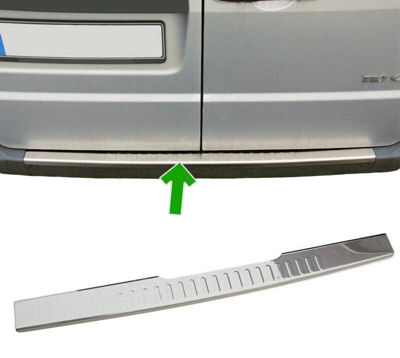 Ladekantenschutz für Mercedes Vito Viano W639 | 2004-2014 Edelstahl matt Schutz für Ladekantenschutz von MCPerformance