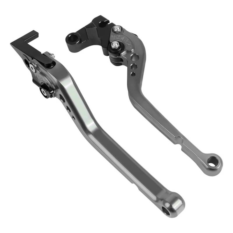 MCSLUBMH Motorrad Bremskupplungs Für FZ1 FAZER FZ6R FZ8 XJ6 FZ6 MT07 MT09 MT-10 MT-07 09 FZ-09 XSR700 XSR900 Tracer 900 Kurze/Lange Bremse Kupplung Hebel(Long Titanium) von MCSLUBMH