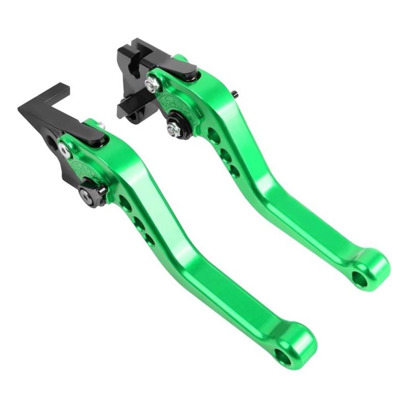 MCSLUBMH Motorrad Bremskupplungs Für FZ1 FAZER FZ6R FZ8 XJ6 FZ6 MT07 MT09 MT-10 MT-07 09 FZ-09 XSR700 XSR900 Tracer 900 Kurze/Lange Bremse Kupplung Hebel(Short Green) von MCSLUBMH