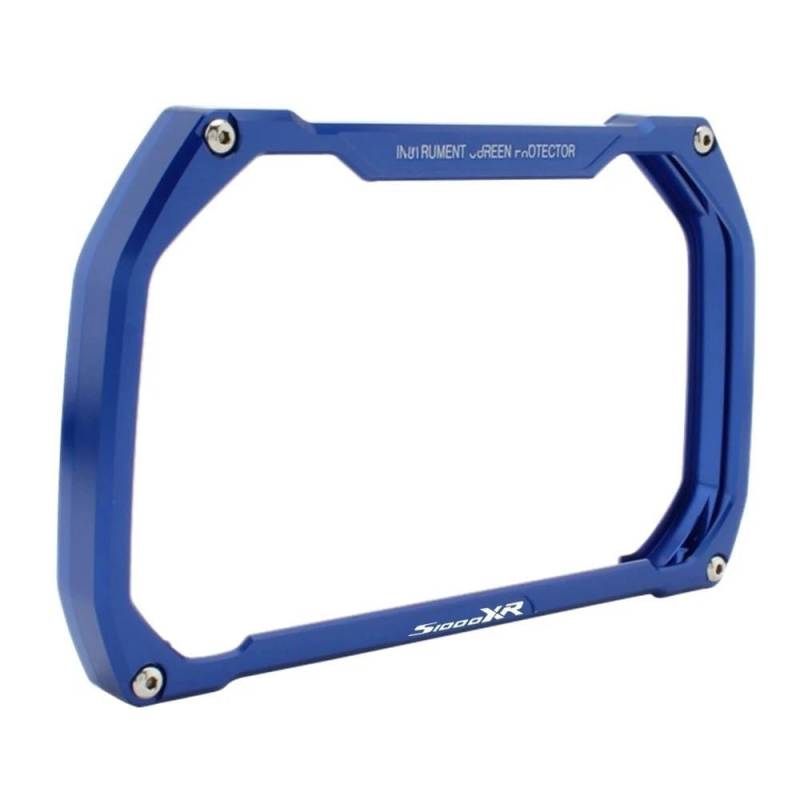 MCSLUBMH Motorrad Instrumentengehäuse Für S1000RR S1000XR S 1000 RR XR 2019 2020 Motorrad Meter Rahmen Abdeckung Screen Protector Schutz Teile(Blue 2) von MCSLUBMH