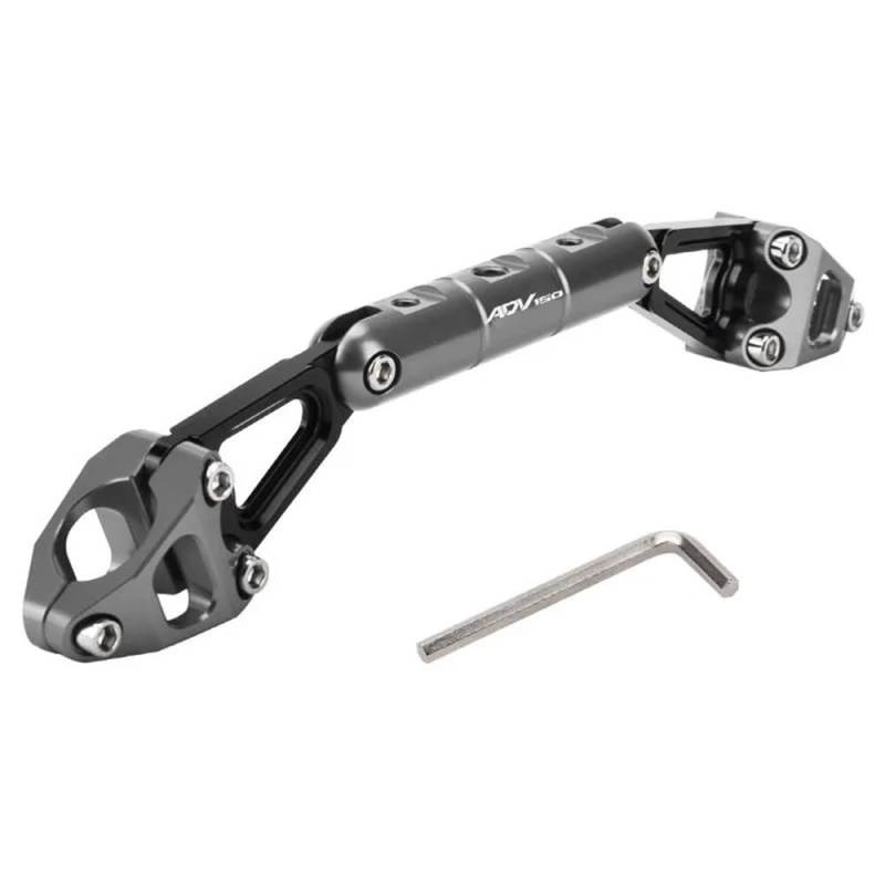 MCSLUBMH Motorrad-Lenkerquerstange Für ADV150 ADV350 ADV 350 150 Motorradzubehör Balance Bar Lenker Querlatte Hebel Telefonhalter(Titanium-1) von MCSLUBMH
