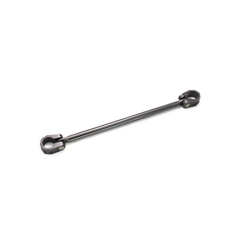 MCSLUBMH Motorrad-Lenkerquerstange Für H&ONDA Für KA&WA&SA&KI Für Suzuki Motorrad 22MM Lenker Bar Querlatte Klammer(Titanium) von MCSLUBMH