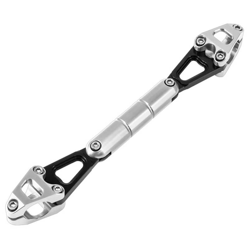 MCSLUBMH Motorrad-Lenkerquerstange Für PCX125 150 160 PCX160 PCX150 Motorradzubehör Einstellbare Multifunktions-Querstange Lenker Balance Bar(Silver 1) von MCSLUBMH