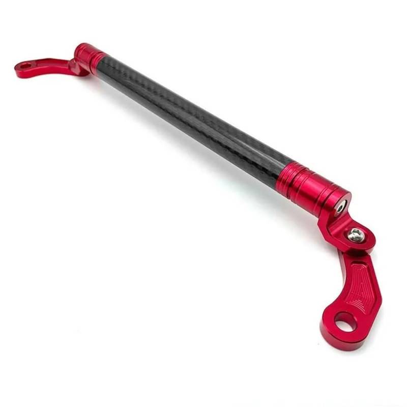 MCSLUBMH Motorrad-Lenkerquerstange Für PCX150 PCX160 PCX 125 ADV 150 XADV750 Motorradzubehör Einstellbare Multifunktions-Querstange Lenker Balance Bar(Red) von MCSLUBMH