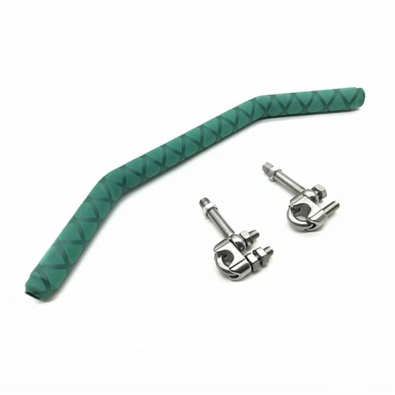 MCSLUBMH Motorrad-Lenkerquerstange Motorrad-Lenker-Querstange, Verstärkte Dicke Lenker-Zugstange, Vordere Ausgleichsstange(Green) von MCSLUBMH