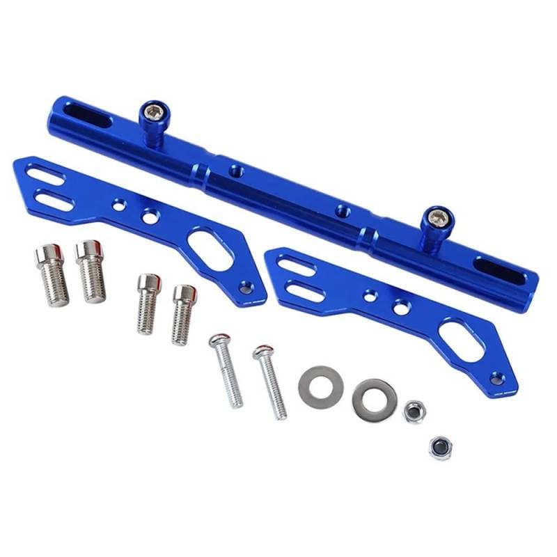 MCSLUBMH Motorrad-Lenkerquerstange Motorrad Multifunktionale Verlängerung Bar Balance Bar Cross Bar Lenkrad Lenker(Blue) von MCSLUBMH