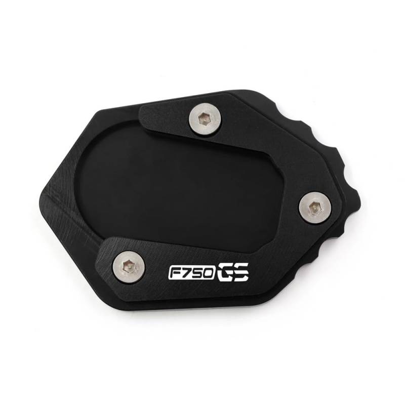 MCSLUBMH Motorrad Ständer Unterlage Für B&MW F850GS F 850 ​​GS F750GS F850 GS F 750 GS 2018-2023 Motorrad Zubehör Seitenständer Verlängerung Fußpolster(Black A) von MCSLUBMH