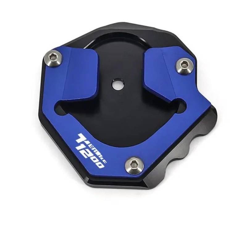 MCSLUBMH Motorrad Ständer Unterlage Für Y&AMAHA XT1200Z XTZ1200 Super Tenere XT 1200 Z ZE XT1200 ZE 2020 Motorrad Ständer Verlängerung Pad(Blue Logo B) von MCSLUBMH