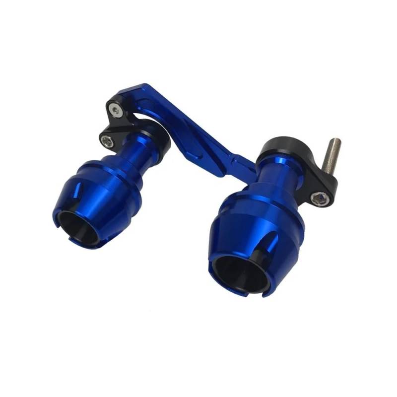 MDGHJD Motorrad-Absturzsicherung Für ADV150 ADV160 2019 2020 2021 2022 2023 Crash Pad Auspuff Slider Protector Einstellbare Auspuffrohr Sliders Fallen Schutz von MDGHJD