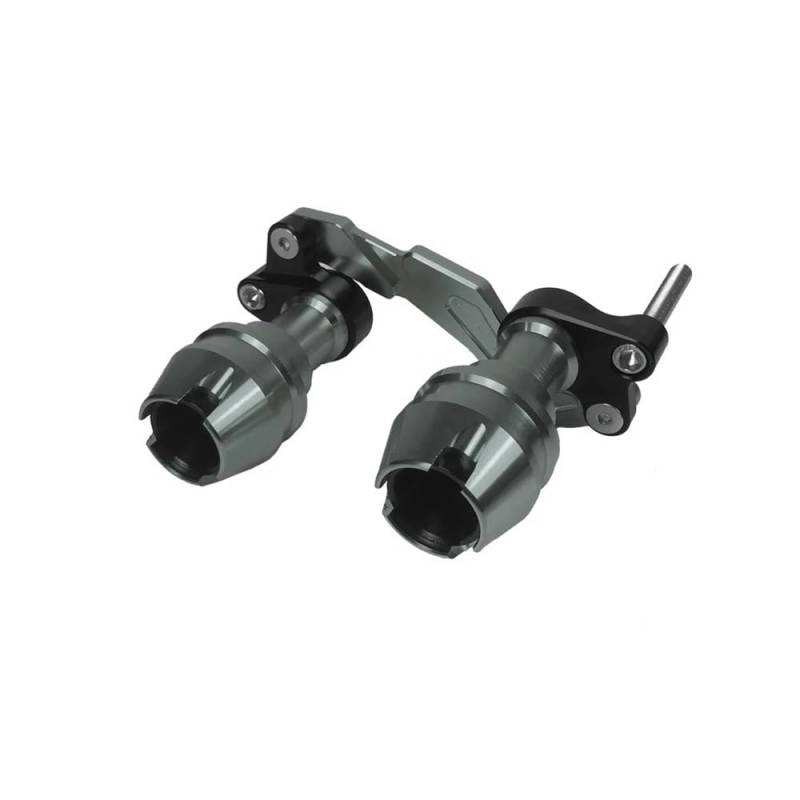 MDGHJD Motorrad-Absturzsicherung Für ADV150 ADV160 2019 2020 2021 2022 2023 Crash Pad Auspuff Slider Protector Einstellbare Auspuffrohr Sliders Fallen Schutz von MDGHJD