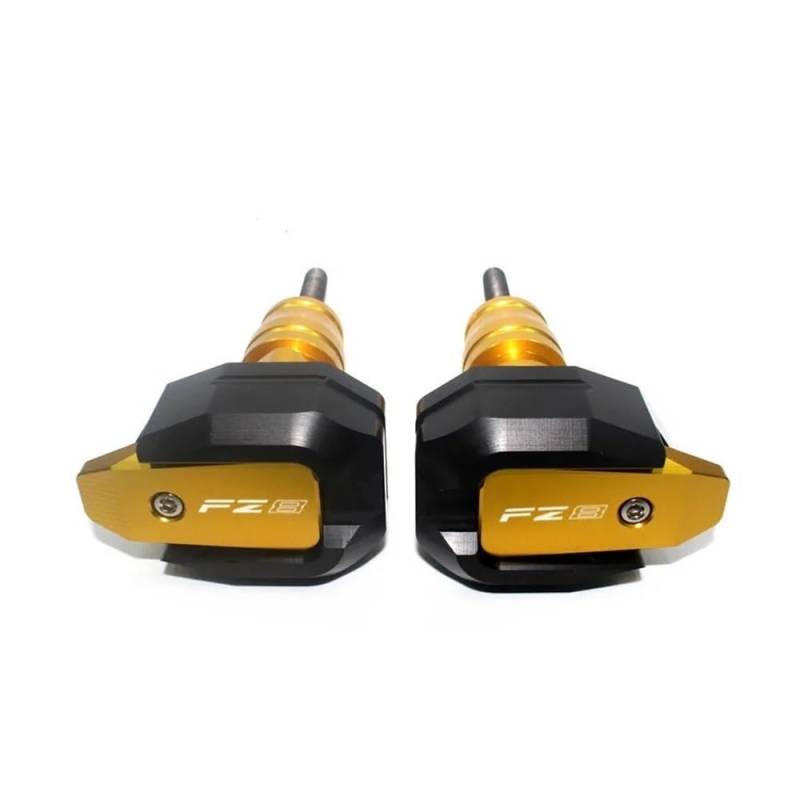 MDGHJD Motorrad-Absturzsicherung Für Yam&aha FZ1 FZ6 FZ8 FZ 1 FZ 6 8 Motorrad CNC Fallschutzrahmen Slider Verkleidungsschutz Anti Crash Pad Protector von MDGHJD