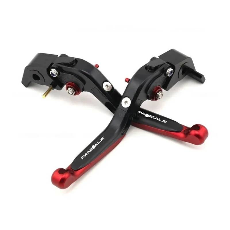 MDGHJD Motorrad Bremshebel Kupplungshebel Für Duc&ati Panigale V4 V4S V4SP V2 2018-2022 Motorrad Vorne Bremse Kupplung Hebel Zubehör Einstellen Klapp Teleskop Spurstange von MDGHJD