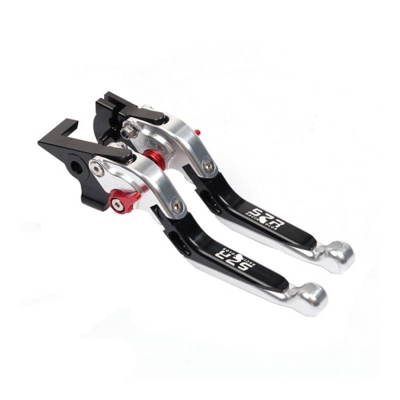 MDGHJD Motorrad Bremshebel Kupplungshebel Upgrade Für H&ond&a CRF300L CRF 300L CRF300 Rally 2021 2022 2023 Motorrad Teile Klapp Ausziehbare Länge Kupplung Bremshebel von MDGHJD