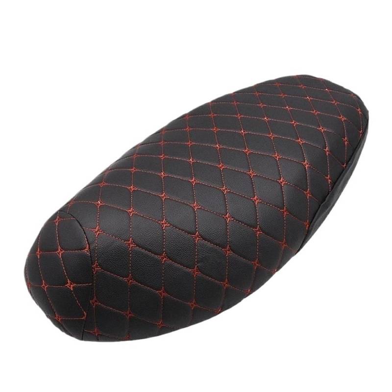 MDGHJD Motorrad Sitzkissen PU Motorrad Sitzkissenbezug Atmungsaktive Schutzhülle Wasserdicht Und Anti-Scratch Roller Sitzbezug Zubehör von MDGHJD