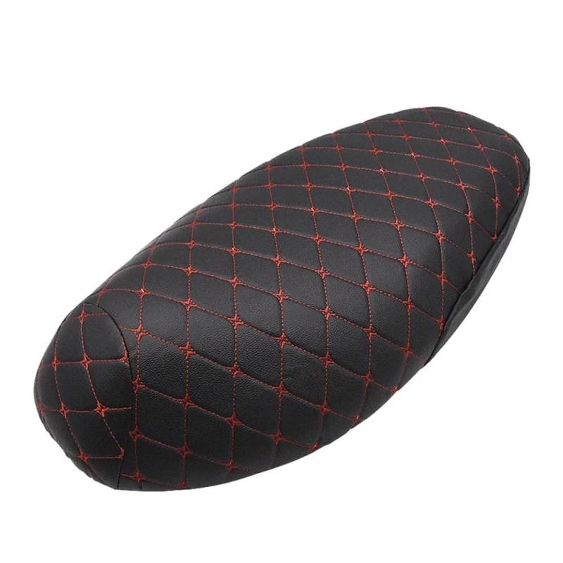 MDGHJD Motorrad Sitzkissen PU Motorrad Sitzkissenbezug Atmungsaktive Schutzhülle Wasserdicht Und Anti-Scratch Roller Sitzbezug Zubehör von MDGHJD