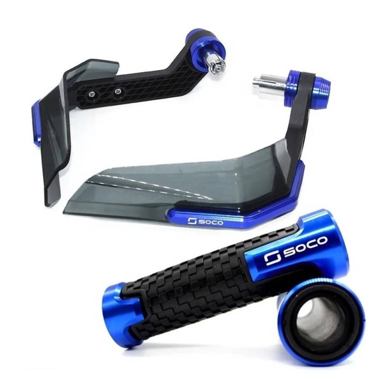 MDGHJD Motorräder Handschutz Für SOCO CPx CUx TC 50/MAX/Wander TS TSX 1500 Motorrad Handschutz Griffe Griff Schild Hand Schutzfolie Windschutzscheibe von MDGHJD