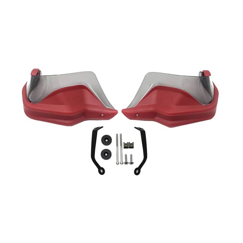 MDGHJD Motorräder Handschutz Motorrad Handprotektoren Schild Wachen Windschutzscheibe Hand Wind Schutz Für H&ond&a TRANSALP750 XL750 TRANSALP 750 XL 750 2023 2024 von MDGHJD