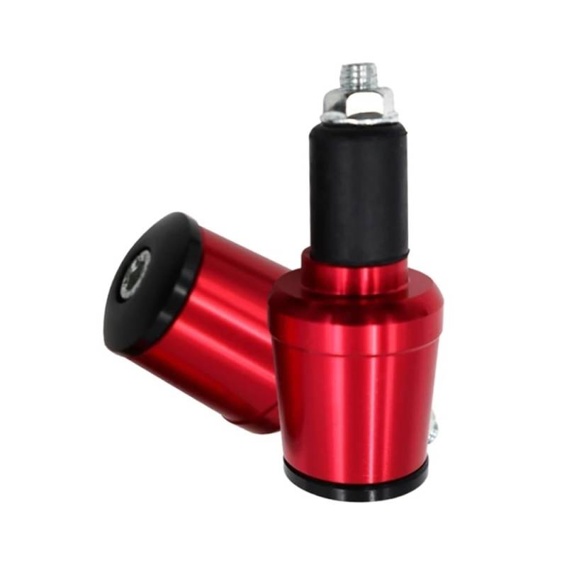 Motorradbar Lenkerendenstopfen Aluminium Legierung Motorrad Griff Bar Ends Griffe Metall Lenker Gegengewicht Slider 22mm Zubehör von MDGHJD
