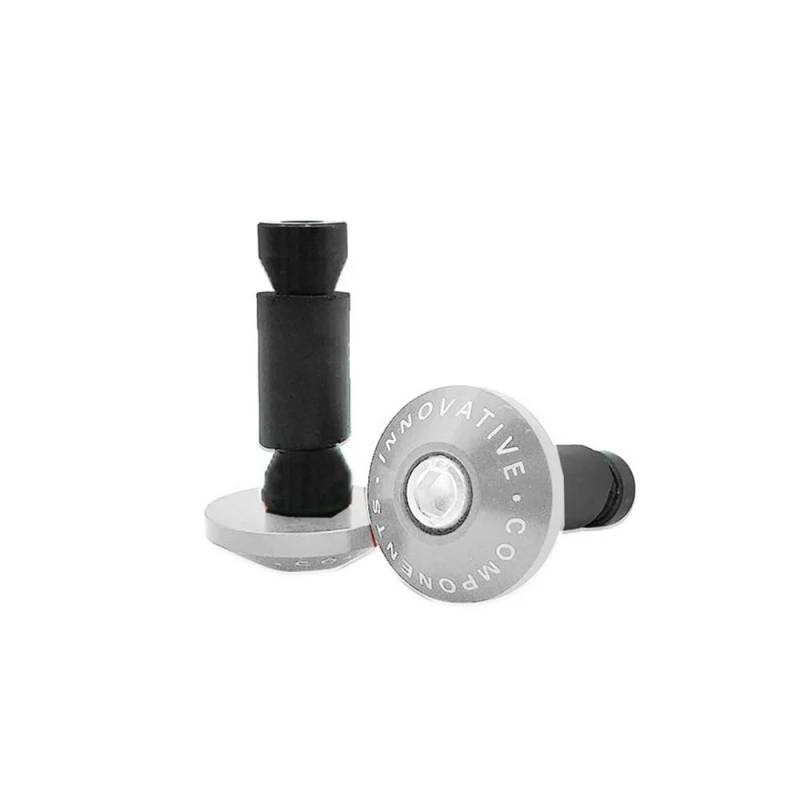 Motorradbar Lenkerendenstopfen Motorrad Lenker End Gewicht Lenker Griffe Kappe Universal Motorrad Bws Griff Schutz Plugs Zubehör von MDGHJD