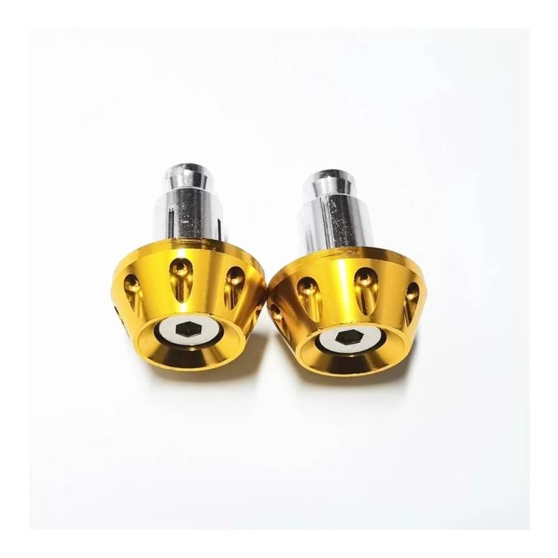 Motorradbar Lenkerendenstopfen Universal 7/8 "22mm Motorrad Lenker Griffe Bar End Griff Bars Grip Cap Slider Motorrad Zubehör von MDGHJD