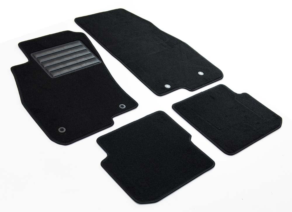 MDM SP-5187 Fußmatten Velours Autoteppich passend für Fiat Punto 2013>, black MDM SP-5187 Fußmatten Velours Autoteppich passend für Fiat Punto 2013>, black von MTM