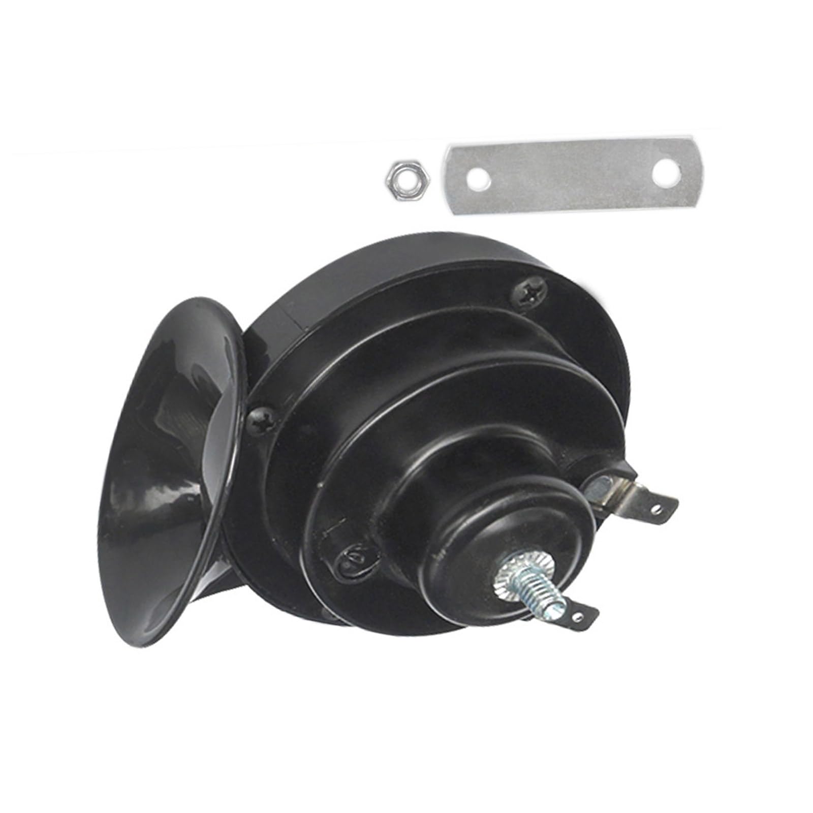 Allgemeine 300 Schnecke Doppelhorn 12 V Luft Elektrelhörner Metallhörner Für Verstärkte Sicherheit Auf Auto Motorrädern Und Fahrrädern von MEAKTSMI