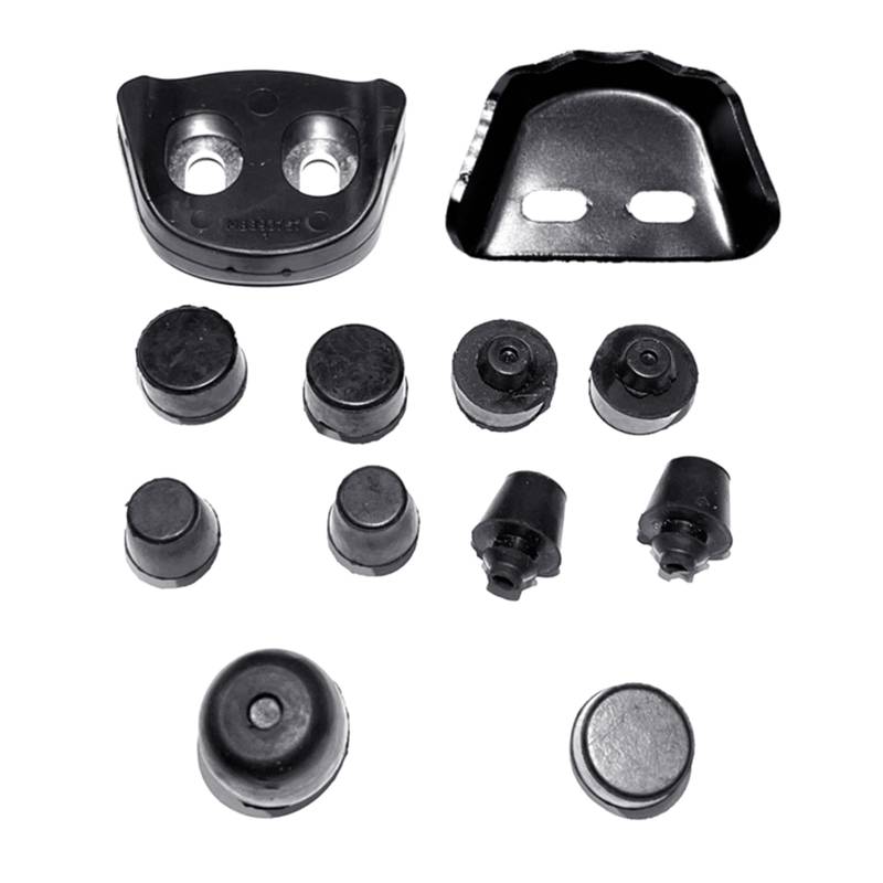 MEAKTSMI 11/12pcsd Auto Türpufferpolster Easy Installation Autotür Stopps Stopps Automobiltür Dämpfungspads Für Pajero V43 von MEAKTSMI