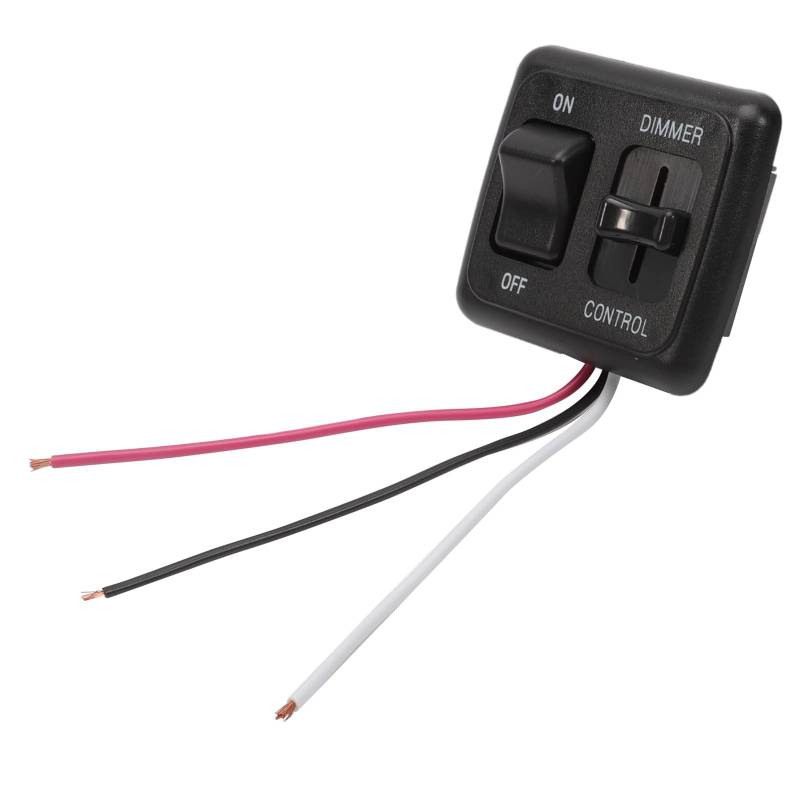 MEAKTSMI High End DC12V Dimmer Schalter Für Wohnmobile Boote LKW LKWs Mit Einfachem Umschaltungsdesign Komfortable Beleuchtung von MEAKTSMI
