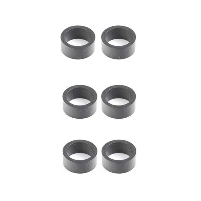 MEAKTSMI Leckdosenfächer Injektoren Ringe 6PCS Brennstoffe Injektoren Dichtungsringe Eingestellte Motorausführungen Versiegelung Für E70 E71 E82 E84 Geeignet von MEAKTSMI
