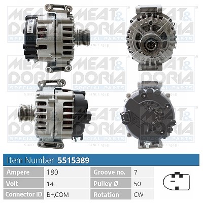 Meat & Doria Generator [Hersteller-Nr. 5515389] für Mercedes-Benz von MEAT & DORIA