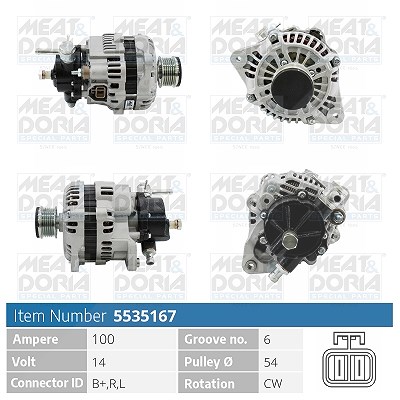 Meat & Doria Generator [Hersteller-Nr. 5535167] für Suzuki von MEAT & DORIA